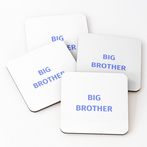 Item preview, Big brother in blue letters  designed and sold by Tvdesignx.