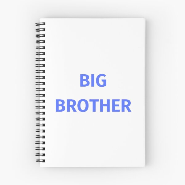 Item preview, Big brother in blue letters  designed and sold by Tvdesignx.