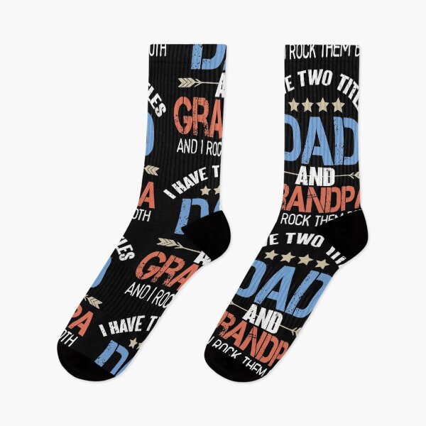 Item preview, I Have Two Titles Dad And Grandpa And I Rock them Both designed and sold by Heddar Badreddine.
