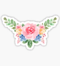 Watercolor Flower Bouquet Sticker