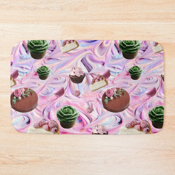 Item preview, Pink succulent magic cakes life pattern for bakery lovers designed and sold by The Nerd Gift Source.