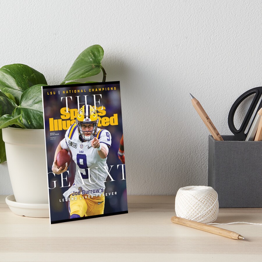"Joe Burrow Sports Illustrated " Art Board Print for Sale by
