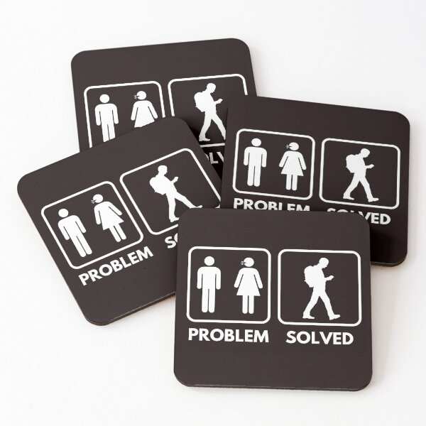 Item preview, Geocaching Problem Solved, Funny Geacacher, Geocaching Love designed and sold by Aerial Addicts.
