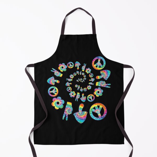 Item preview, Trippy Colorful Hippie Mushroom Peace Sign Flower Spiral designed and sold by Earlene2365.