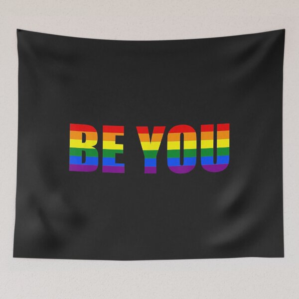 Aperçu de l'œuvre Be You LGBT Flag Gay Pride Month Transgender créée et vendue par Corelli87.
