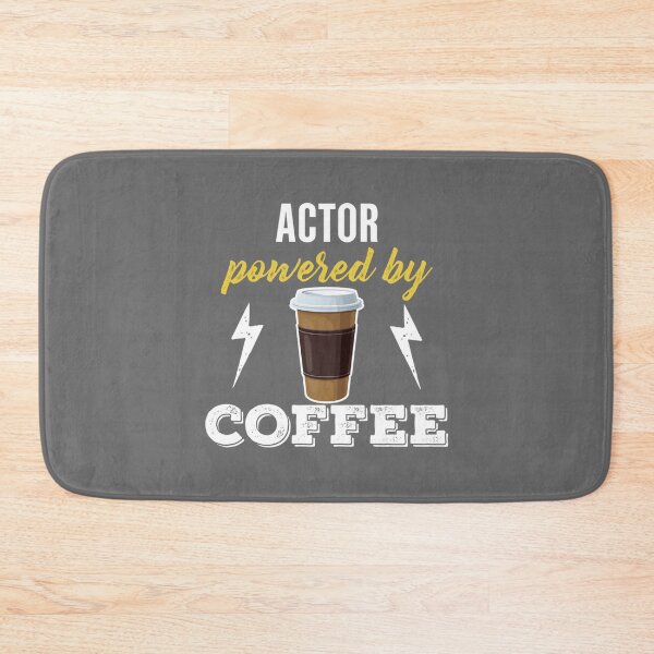 Aperçu de l'œuvre Actor Powered By Coffee Essential créée et vendue par CamdenSipes00.