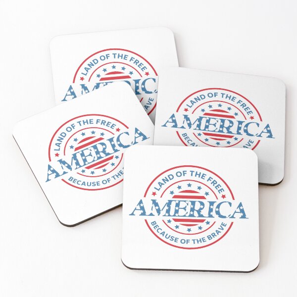 Item preview,  America Land of The Free Because of The Brave designed and sold by CustomAssist.