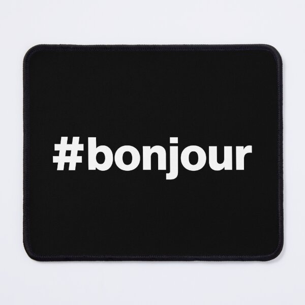 Item preview, Hashtag bonjour designed and sold by ArtIsParty.