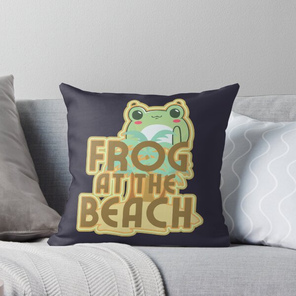 Item preview, Frog at the Beach designed and sold by SunfullyYours.