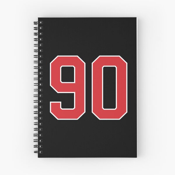 Item preview, Sports Number 90, red black color lucky sport ninety designed and sold by ArtIsParty.