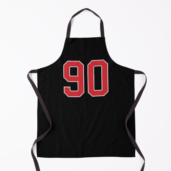 Item preview, Sports Number 90, red black color lucky sport ninety designed and sold by ArtIsParty.