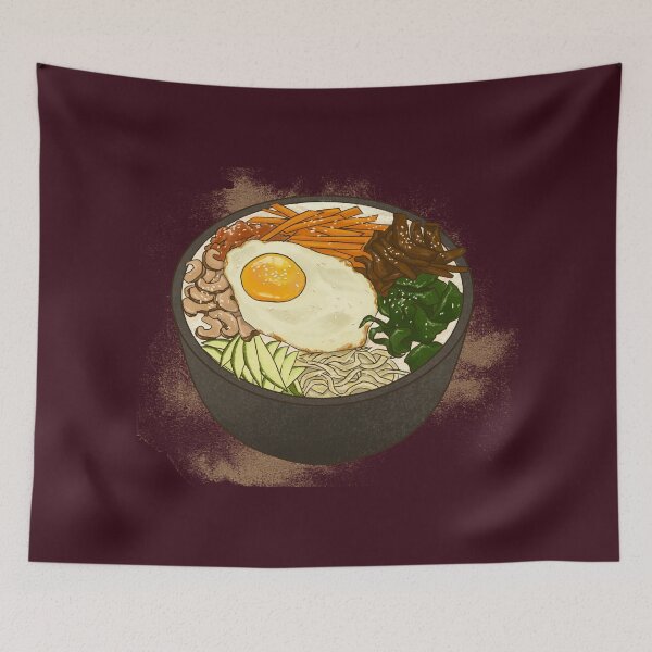 Item preview, Korean Rice Dish Bibimbap designed and sold by Keffy.