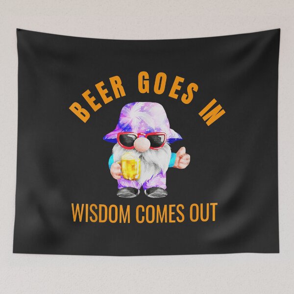 Item preview, Beer Goes In Wisdom Comes Fathers Day designed and sold by Corelli87.