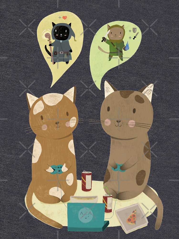 Geek Katzen von Judith-Loske