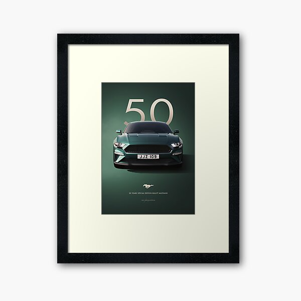 Item preview, Bullitt Mustang Special Edition Artwork designed and sold by The Motor Gallery.