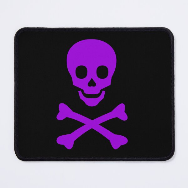 Item preview, Purple Skull and Cross Bones designed and sold by effervescence.