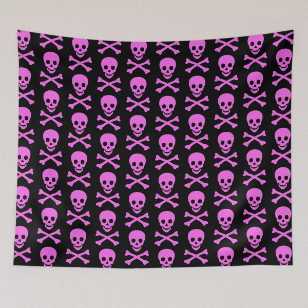 Item preview, Pink Skull and Cross Bones designed and sold by effervescence.
