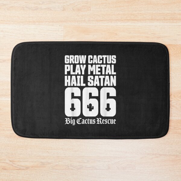 Item preview, Big Cactus Rescue UK Hail Satan designed and sold by Corelli87.