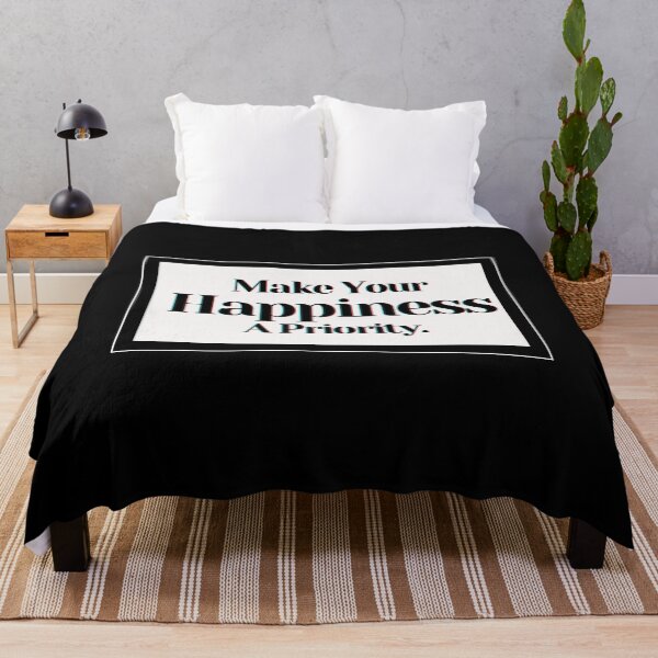 Item preview, Make Your Happiness A Priority. designed and sold by PostiveText.