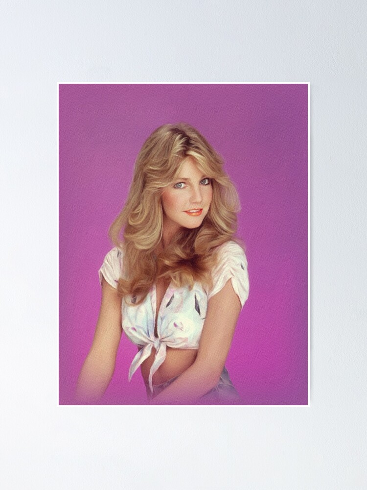 Heather Locklear Actress Poster For Sale By Hollywoodize Redbubble 1092