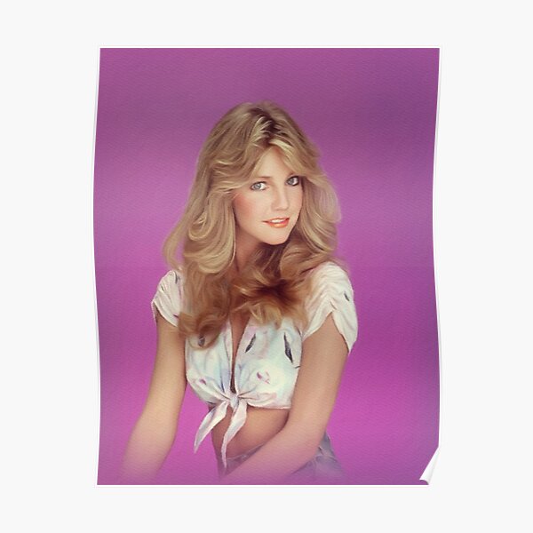 Heather Locklear Actress Poster For Sale By Hollywoodize Redbubble 1677