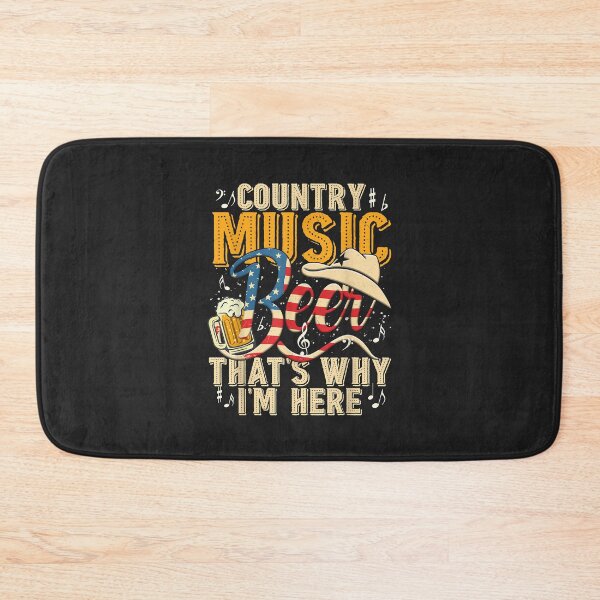 Item preview, Country Music and Beer That's Why I'm Here T shirt Funny designed and sold by Corelli87.