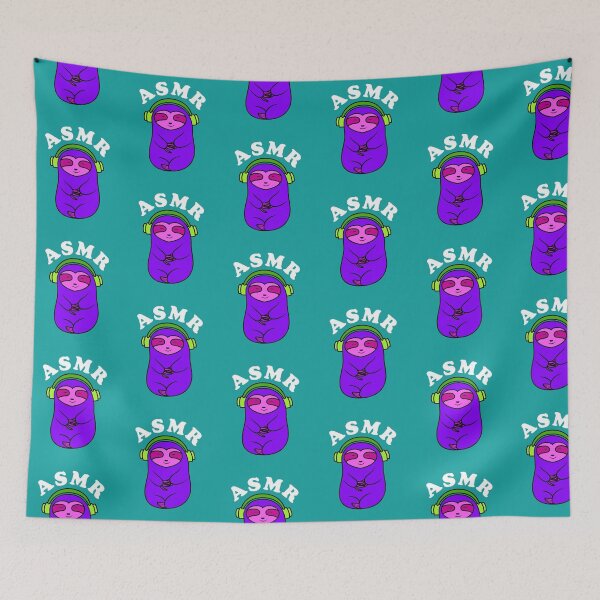 Item preview, Purple Sloth ASMR designed and sold by SubtleSplit.
