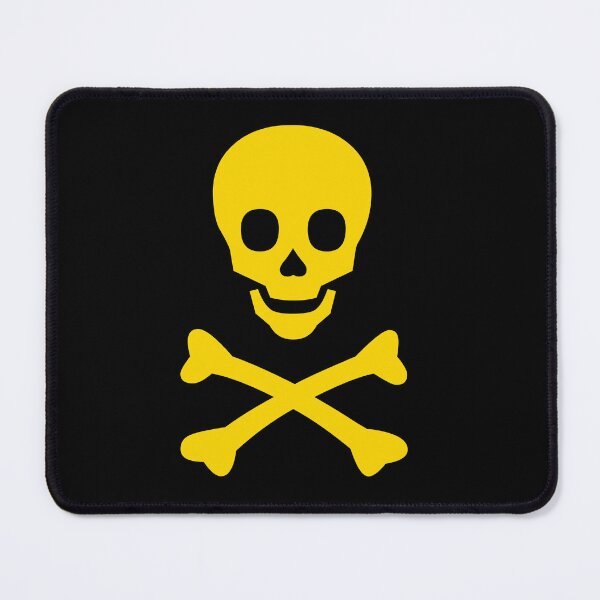 Item preview, Yellow Skull and Cross Bones designed and sold by effervescence.