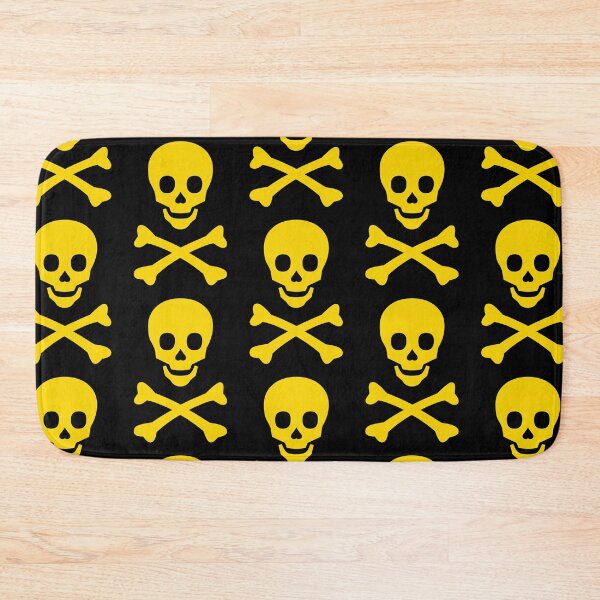 Item preview, Yellow Skull and Cross Bones designed and sold by effervescence.