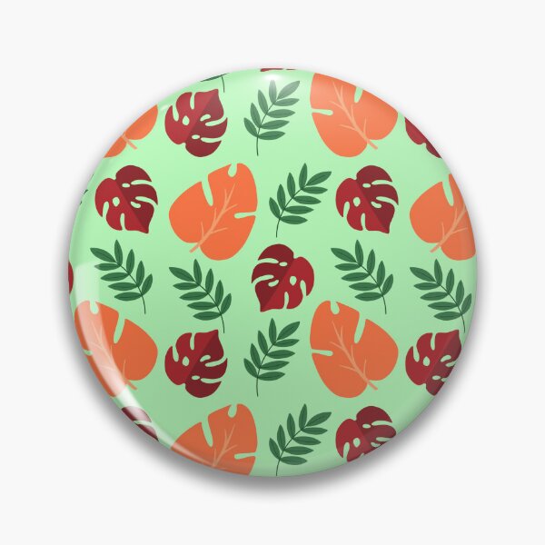 Item preview, Green Leaves Circle Print  designed and sold by edwinvisuals.