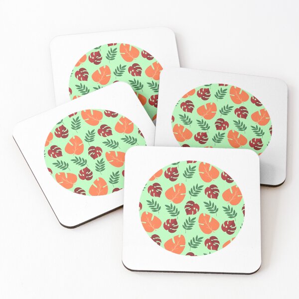 Item preview, Green Leaves Circle Print  designed and sold by edwinvisuals.