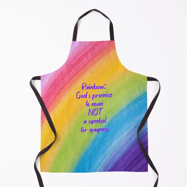 Item preview, Rainbow: God's promise to man NOT a symbol of gayness designed and sold by Becky Hunter.