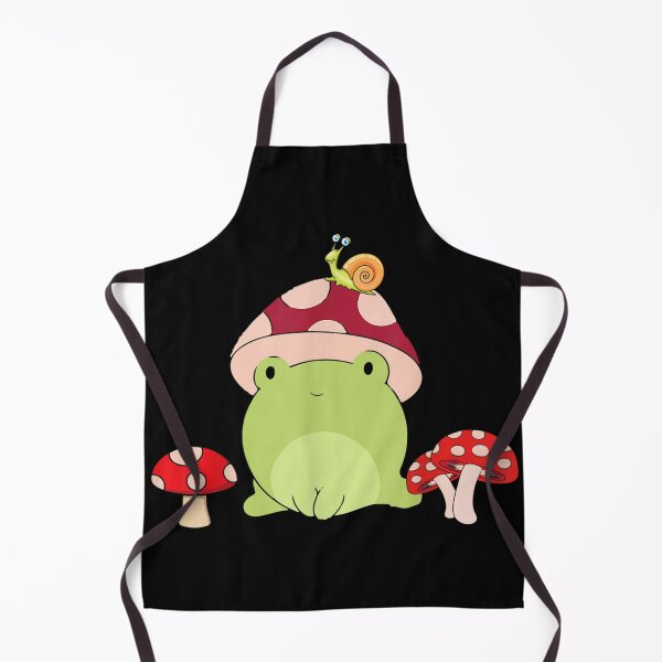 Item preview, Cottagecore Aesthetic Frog With Mushroom Hat Snail designed and sold by Earlene2365.