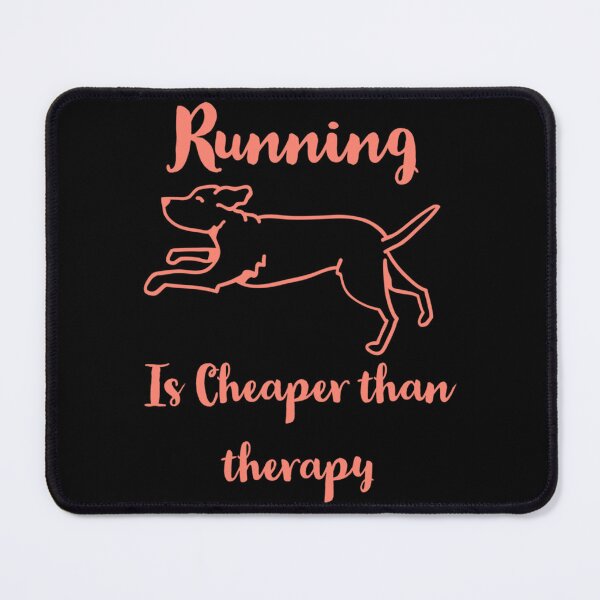 Item preview, Running Is Cheaper Than Therapy Classic T-Shirt designed and sold by felyn3gloria.