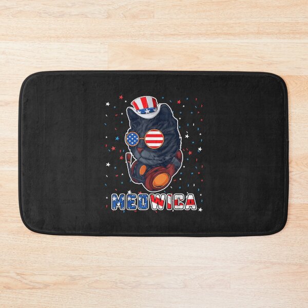 Item preview, Cute Cat 4th of July Meowica Merica Men USA American Flag designed and sold by Corelli87.