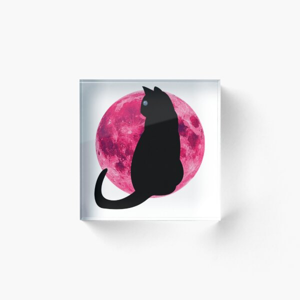 Aperçu de l'œuvre Moon black cat créée et vendue par Anggi Prastyan.