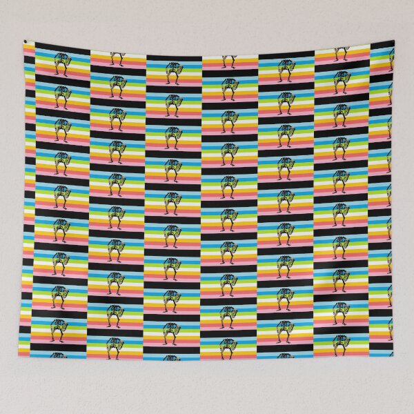 Item preview, Queer Pride - Decapitated Skeleton Flag designed and sold by BeccaPaintmore.