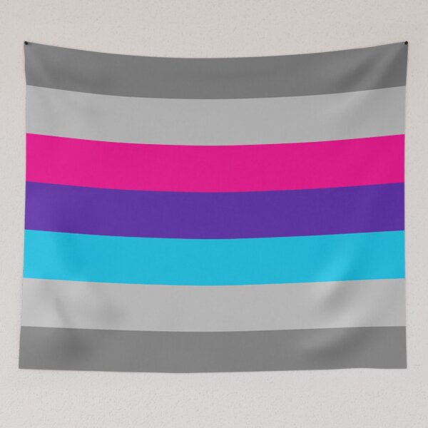Item preview, Demiandrogyne Pride Flag designed and sold by kiippers.