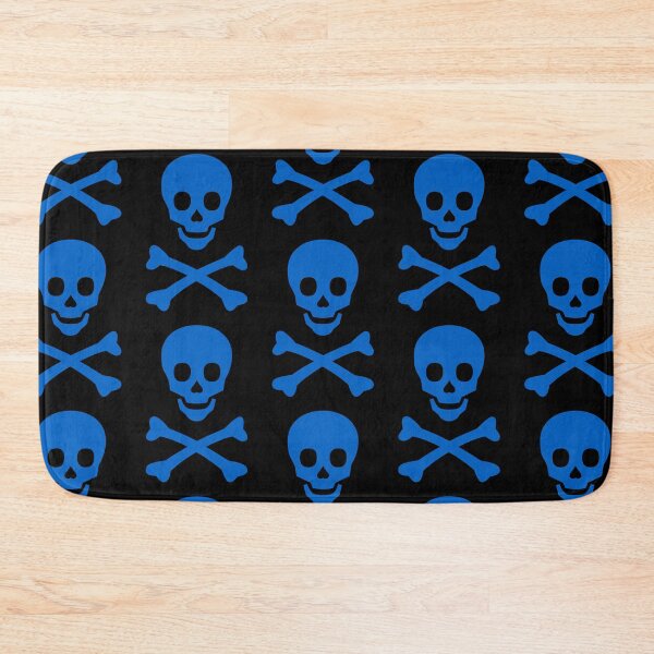 Item preview, Blue Skull and Cross Bones designed and sold by effervescence.