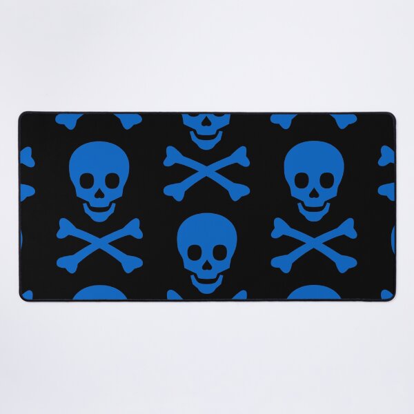 Item preview, Blue Skull and Cross Bones designed and sold by effervescence.