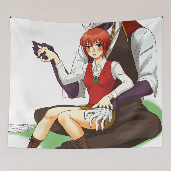 Item preview, Elias Ainsworth The Ancient Magus Bride Artwork designed and sold by freddiecatt.