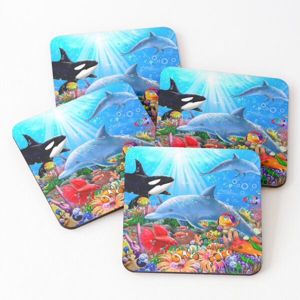 Item preview, Bright Undersea World designed and sold by GeraldNewtonArt.