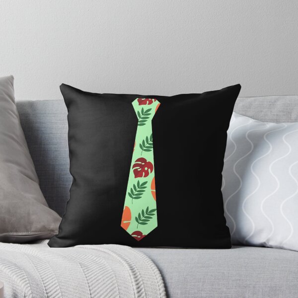 Item preview, Green Leaves Tie Print  designed and sold by edwinvisuals.