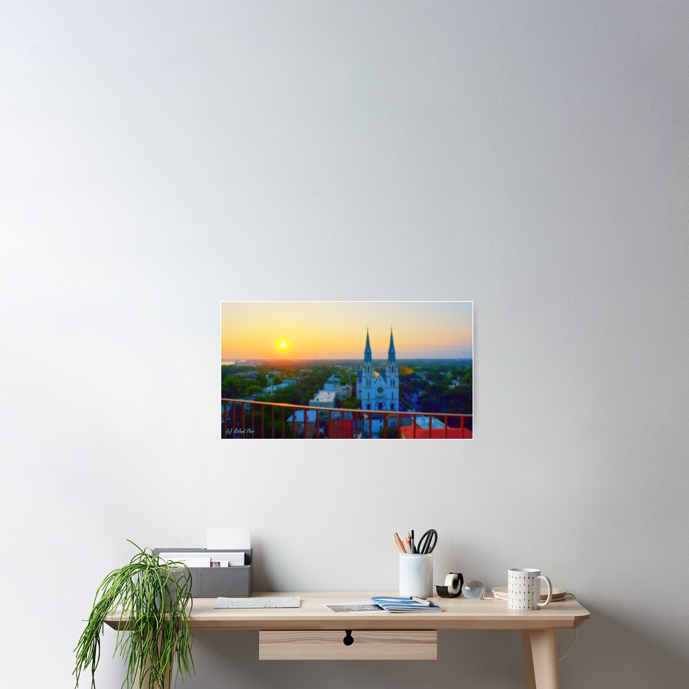 Savannah Sunrise Poster