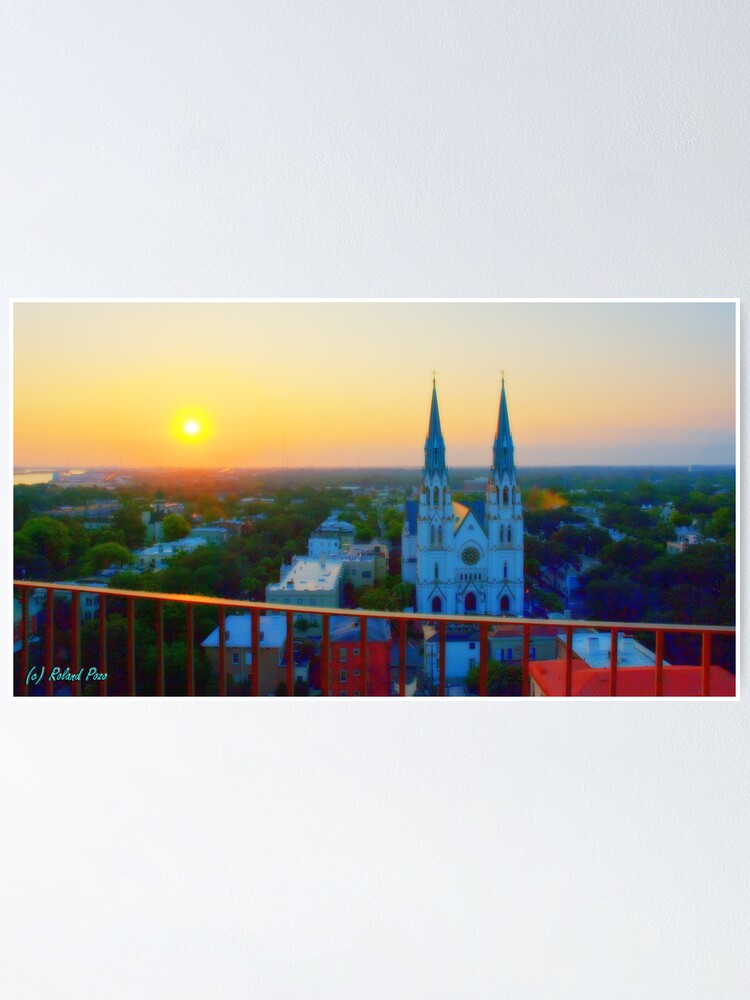 Alternate view of Savannah Sunrise Poster