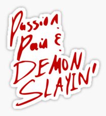 passion demon slayin Sticker