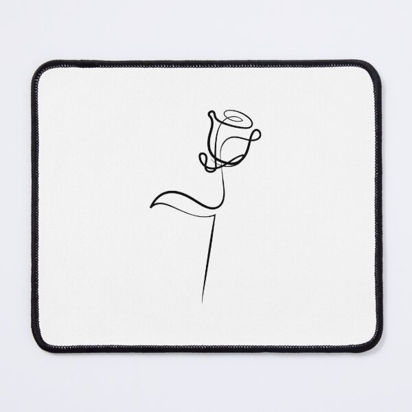 Item preview, One line rose drawing designed and sold by VickyKing.