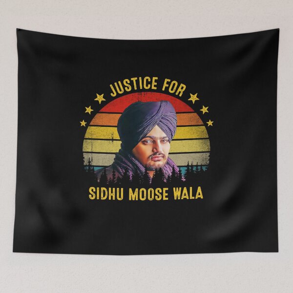 Item preview, Justice For Sidhu Moose Wala Retro Vintage designed and sold by RosannaArt.