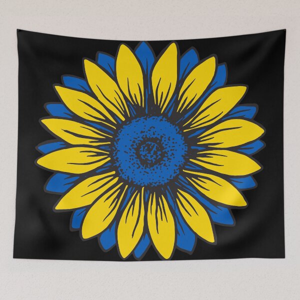 Artikelvorschau, Ukrainian Sunflower entworfen und verkauft von trendingatees.
