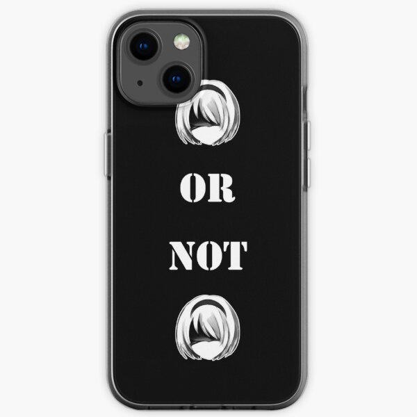 Nier Automata 2B or not 2B iPhone Soft Case